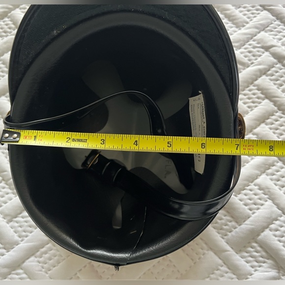 RARE Vintage 1964 Stanbury & Co Marching Band Hat Stewart HS Size 6 7/8 Shako - Picture 9 of 11